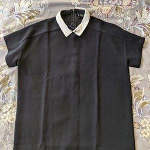 Zara Collar Shift Dress